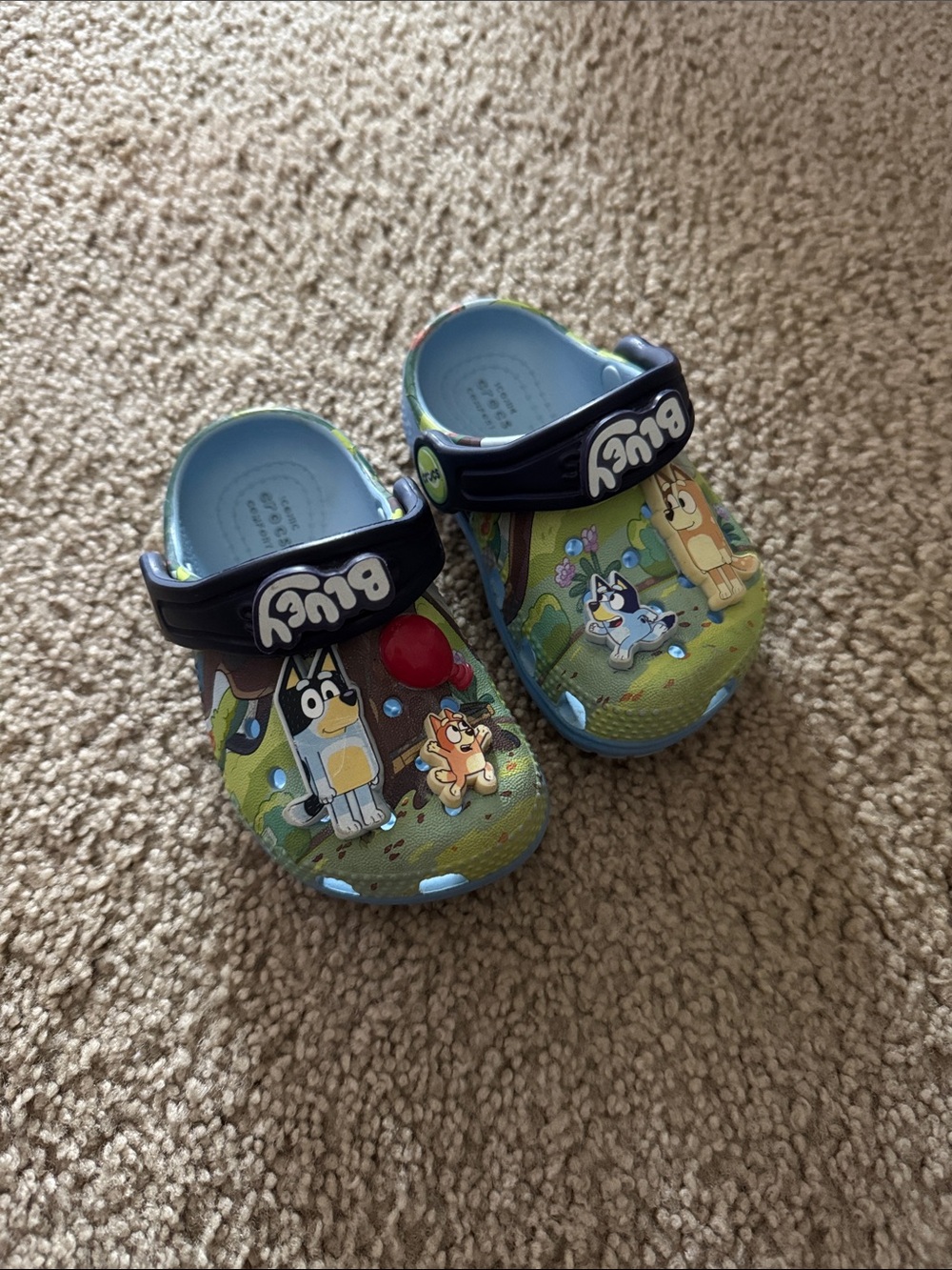 Bluey Crocs size 5C